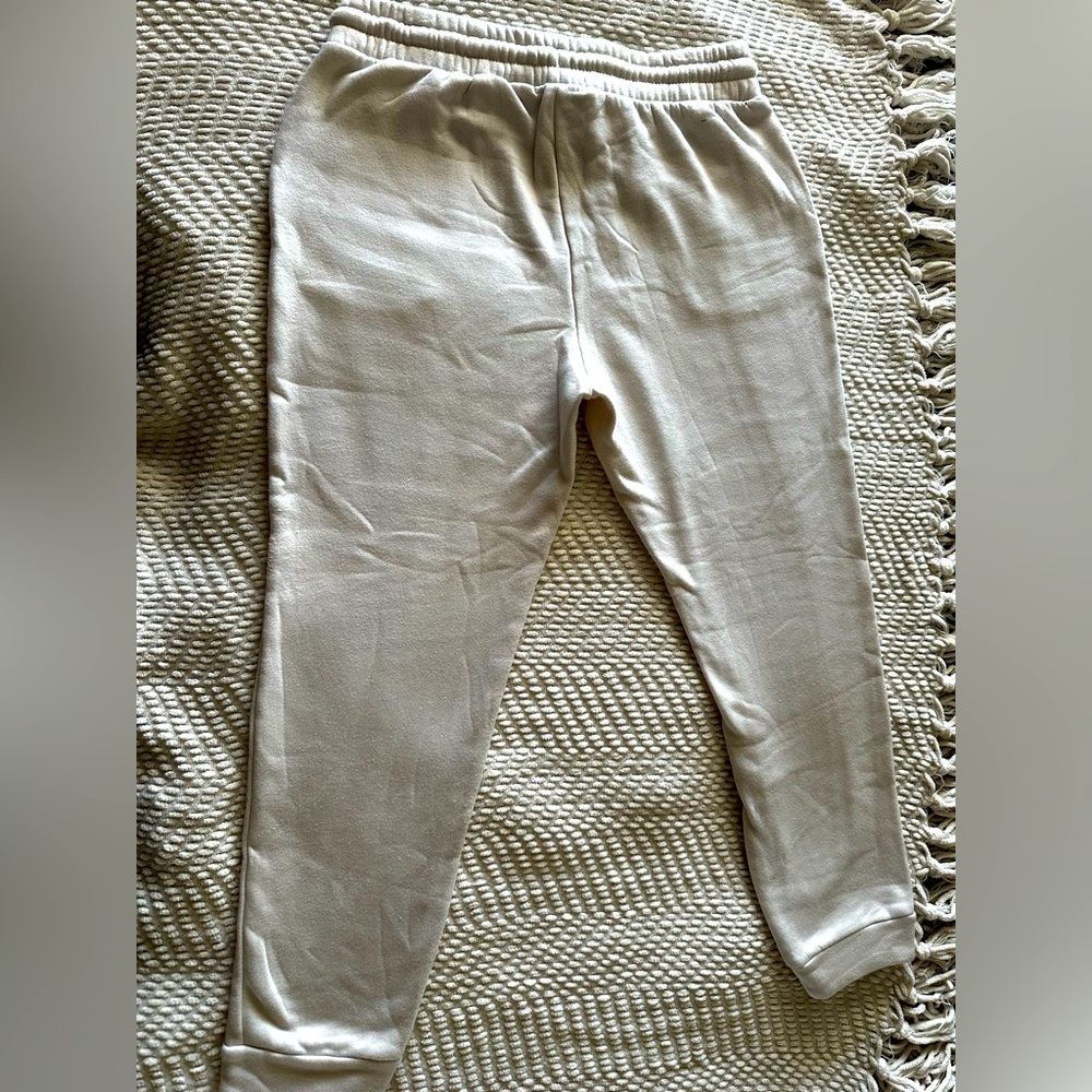 Rae Dunn White Sweatpants